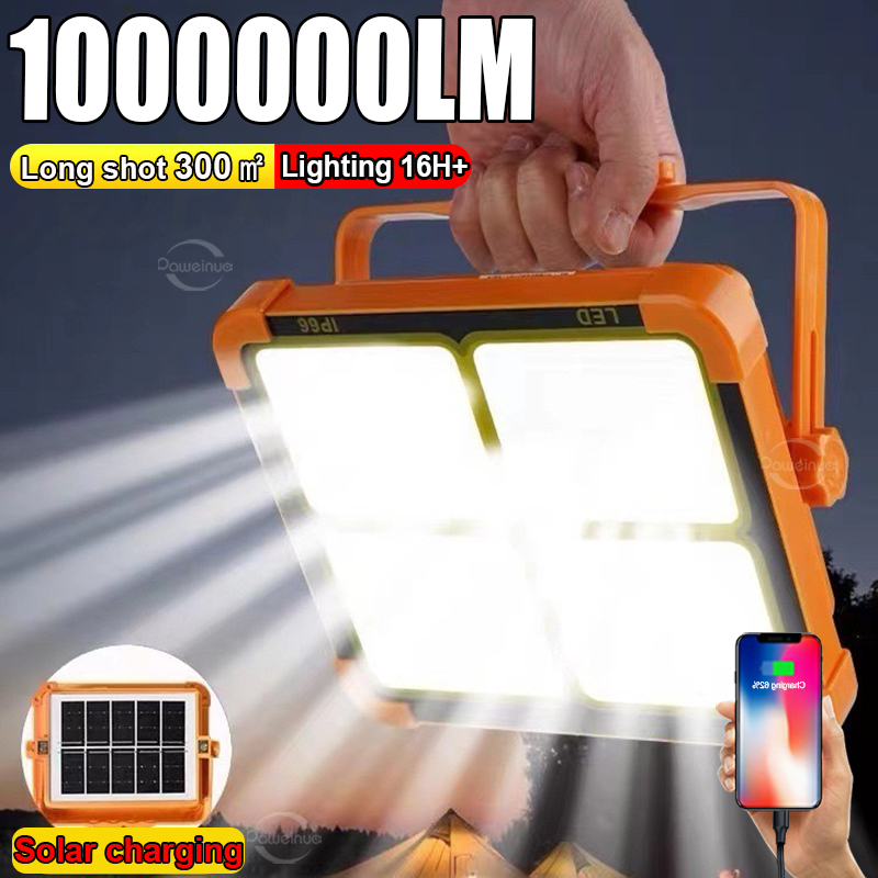Power Outage Light - NEW 20000mAh Solar Rechargeable Camping Lantern