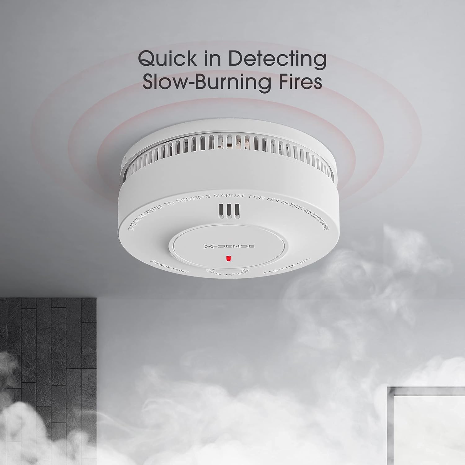 X-Sense Smoke Alarm, 10-Year B - огляд і ціна Smoke Detector Interconnected