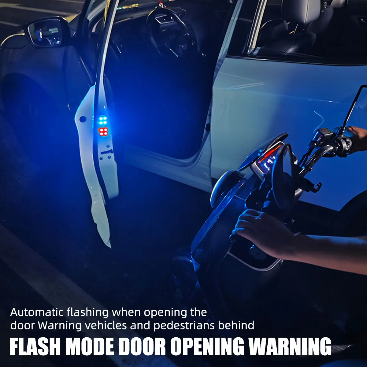 Car Door Lights LED Colorful F - огляд і ціна Emergency Exit Sign