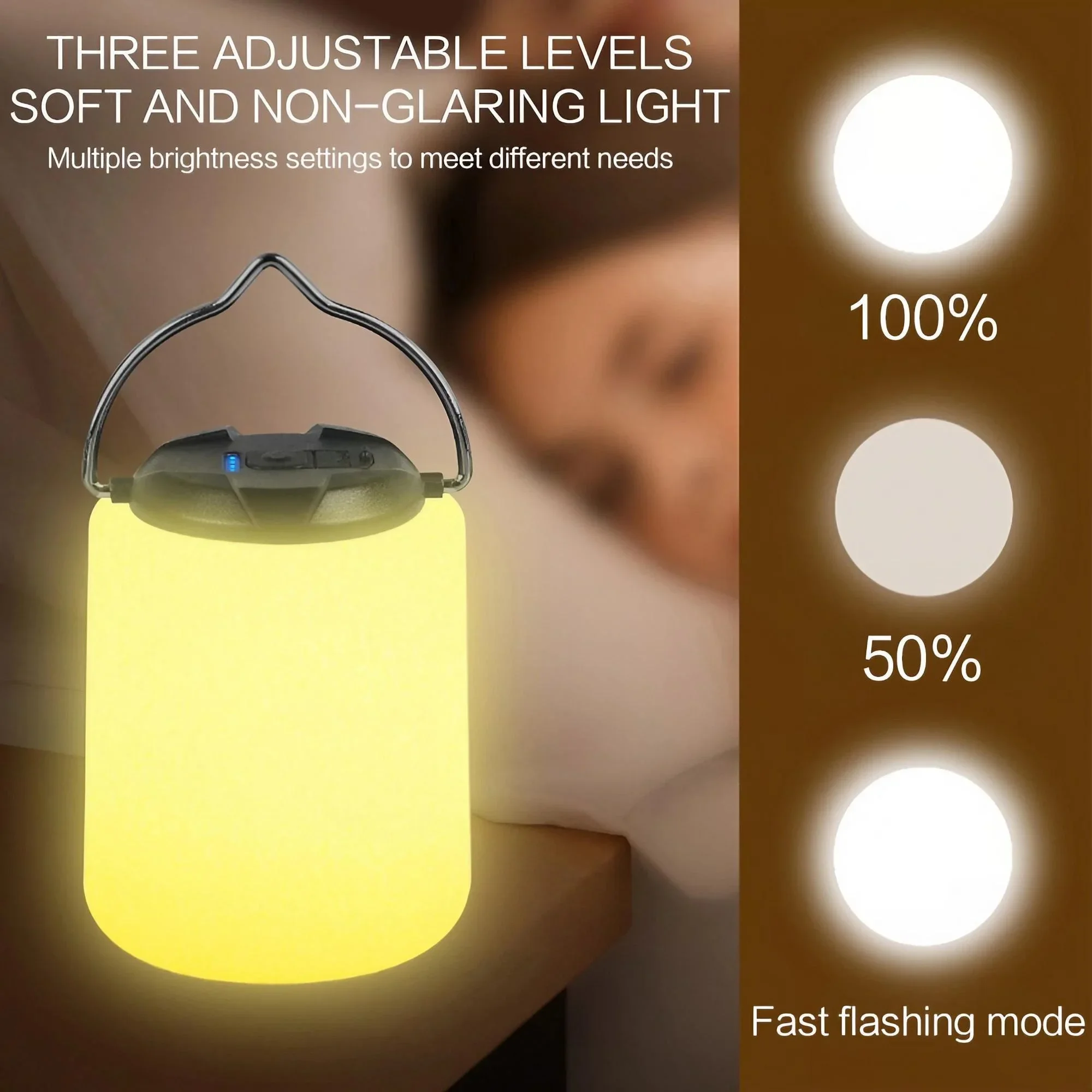 3 Speed Brightness Adjustment  - огляд і ціна Power Outage Light