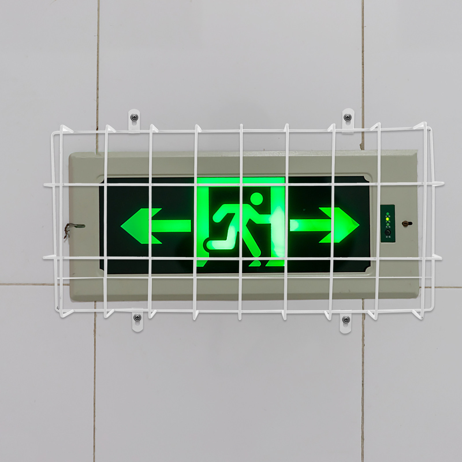 Wall Mounted Metal Wire Mesh E - огляд і ціна Emergency Exit Sign