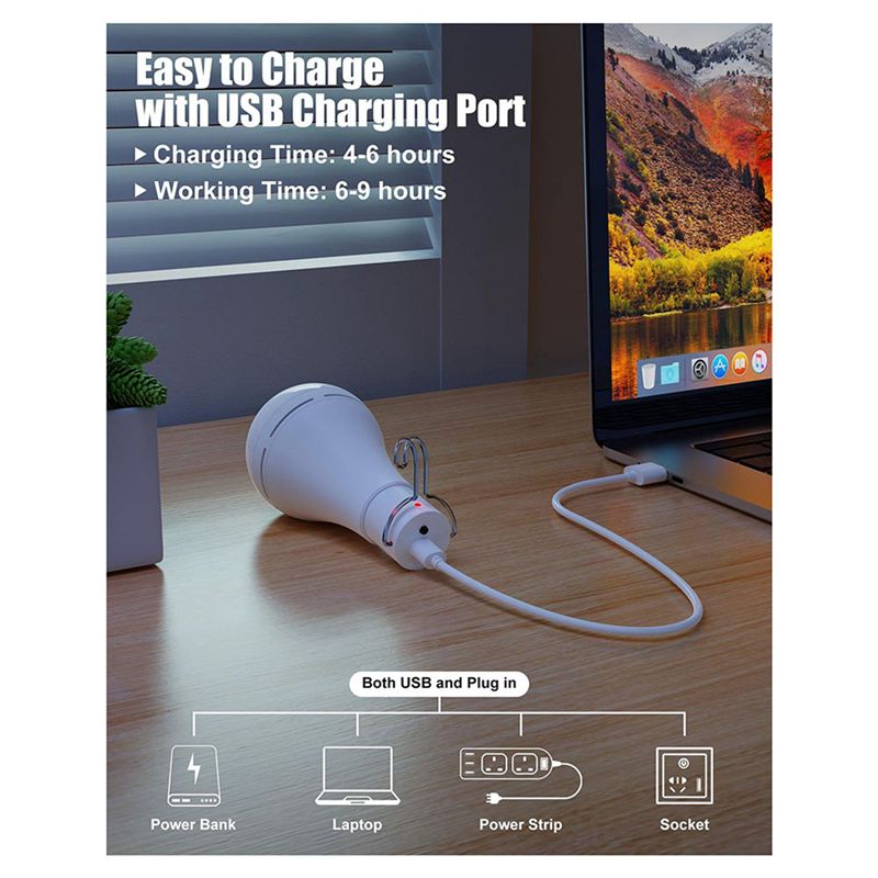B03C-USB Rechargeable Light Bu - огляд і ціна Power Outage Light