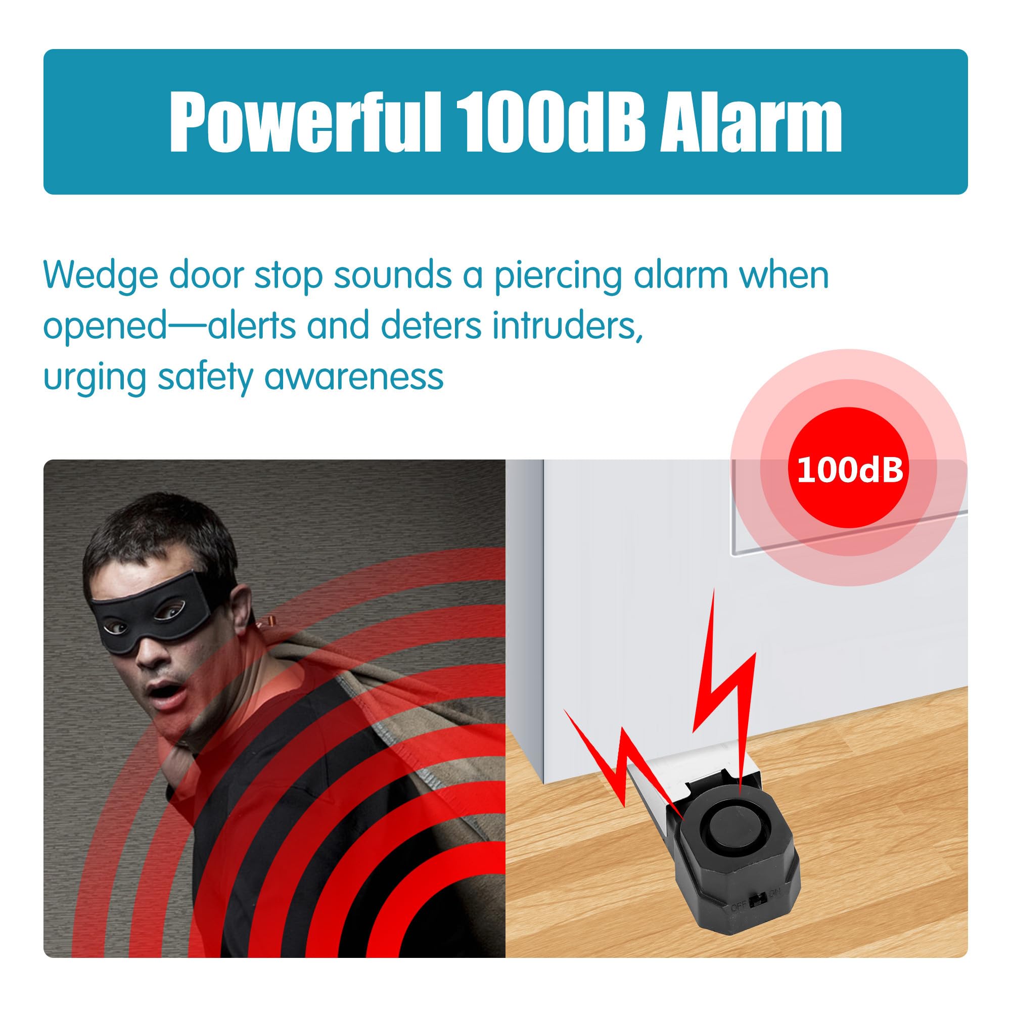Wireless Door Stop Alarm Syste - огляд і ціна Door Stop Alarm