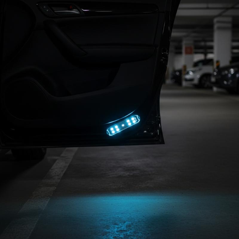 New Car Door Lights LED Colorf - огляд і ціна Emergency Exit Sign