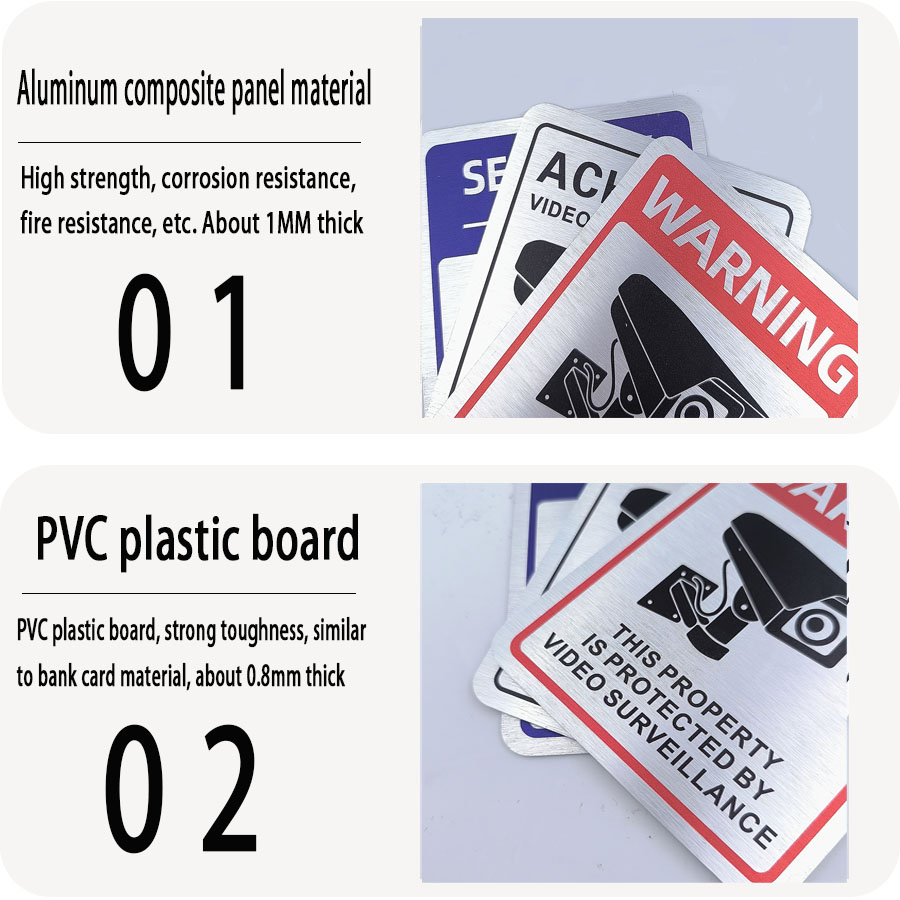 Aluminum plate monitoring prom - огляд і ціна Emergency Exit Sign