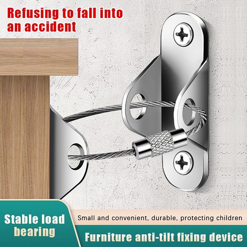 [E] 1Set Furniture Anchors Ant - огляд і ціна Earthquake Anchor Strap