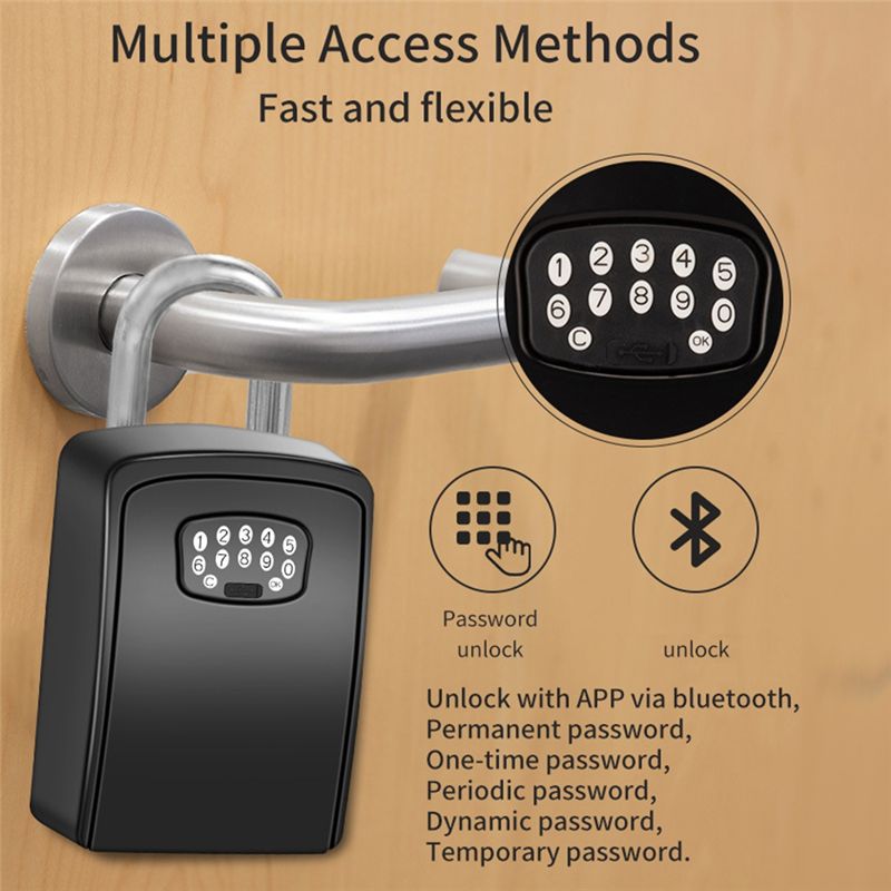 A92Z TUYA Smart Key Box Blueto - огляд і ціна Lockbox Key Secure
