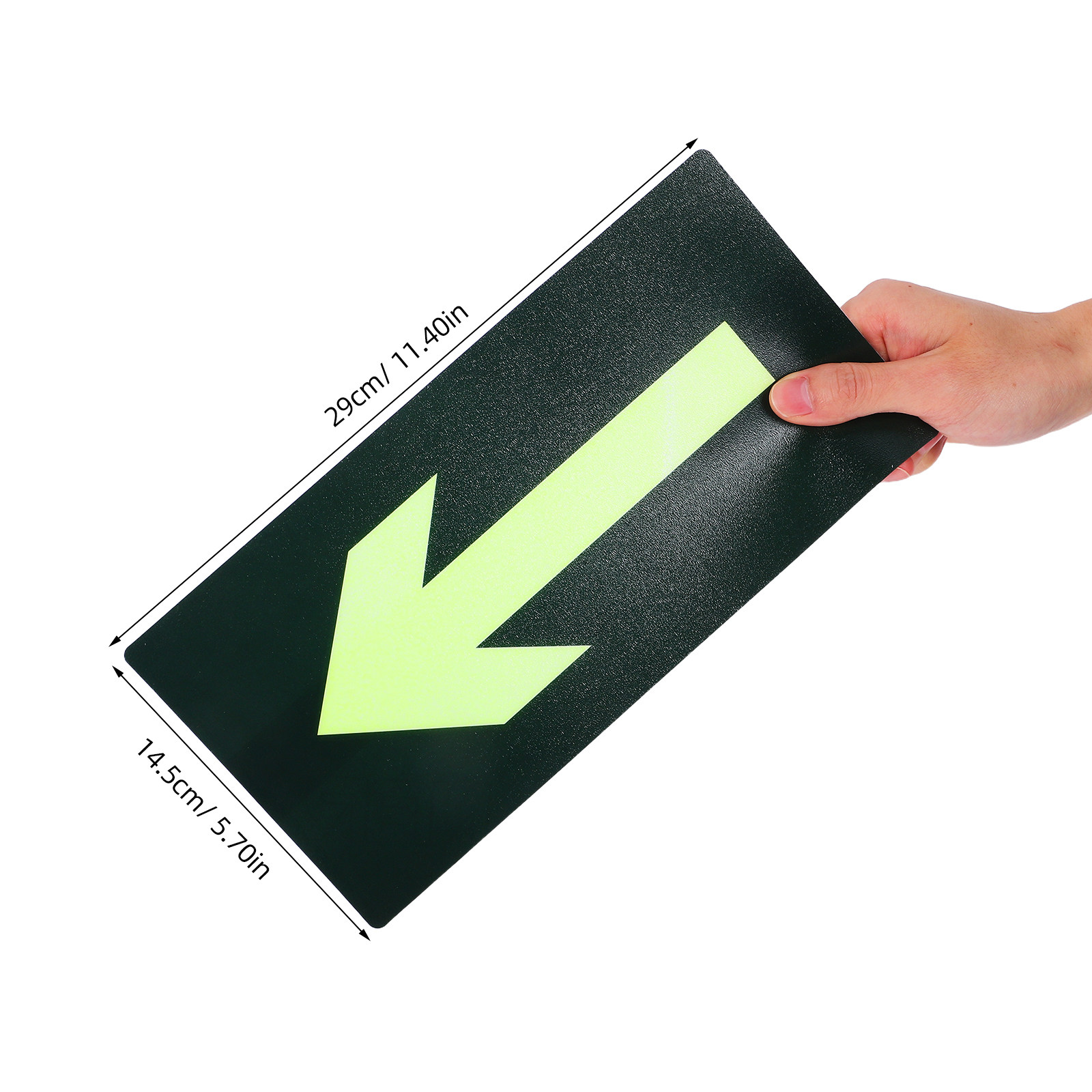 8Pcs Luminescent Waterproof Ex - огляд і ціна Emergency Exit Sign