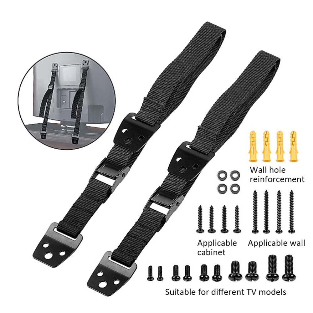 2Pcs Durable Nylon Furniture A - огляд і ціна Earthquake Anchor Strap