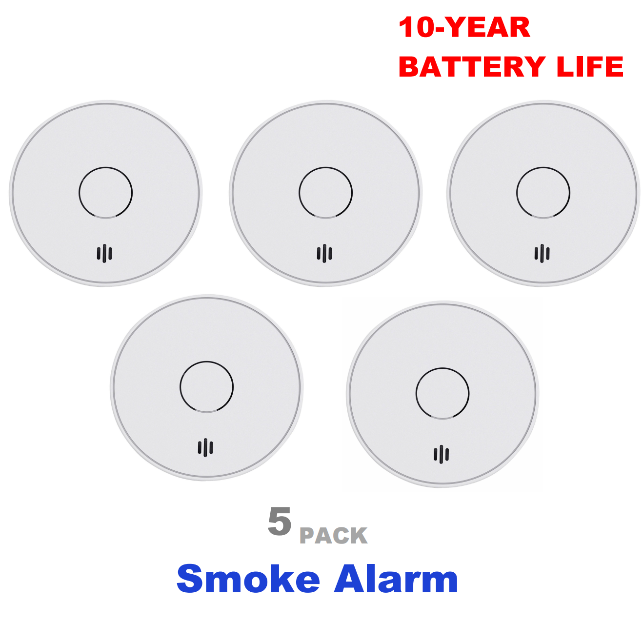 Smoke Alarm for Home, 10-Year  - огляд і ціна Smoke Detector Interconnected