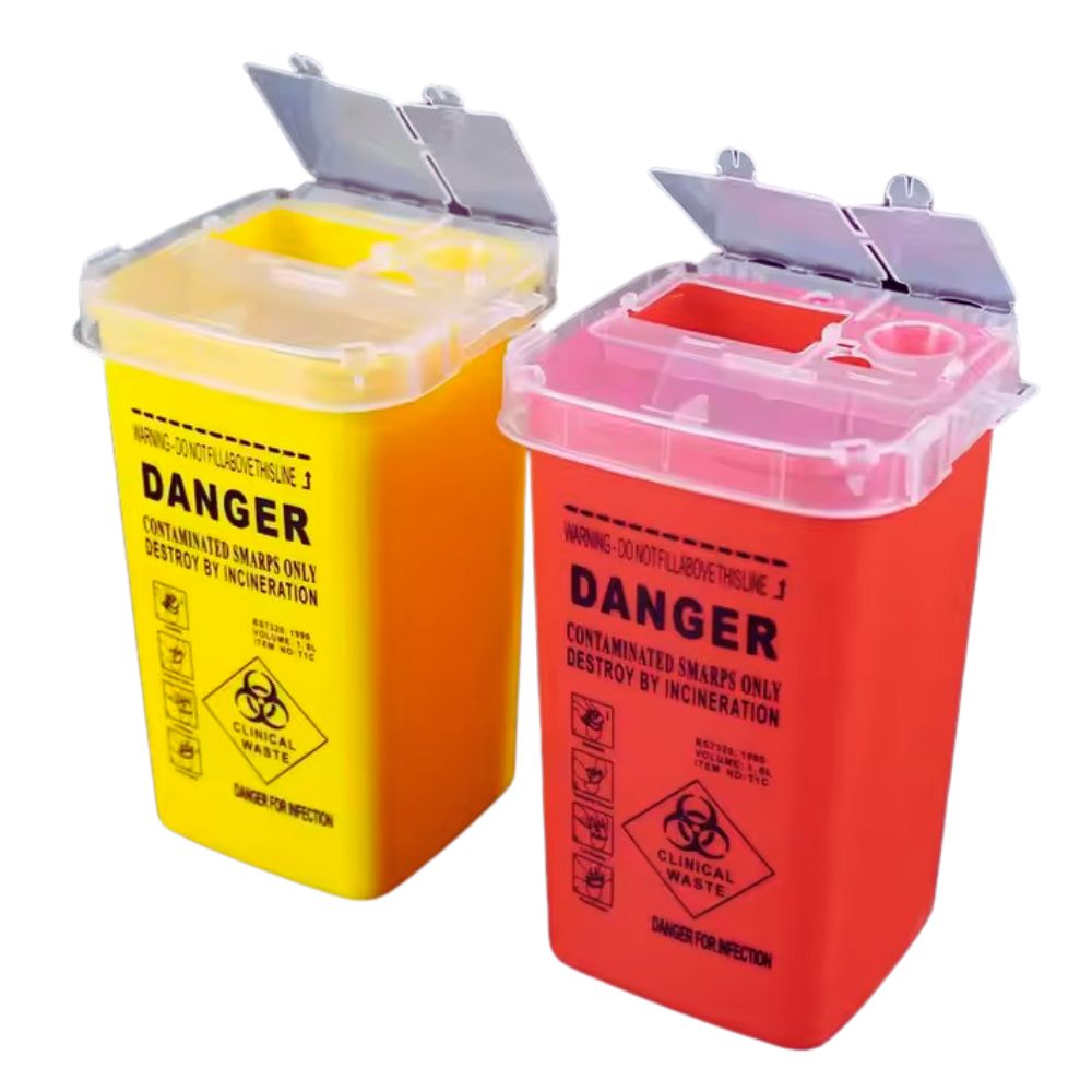 1L Sharps Container for Tattoo - огляд і ціна Medicine Cabinet Lock
